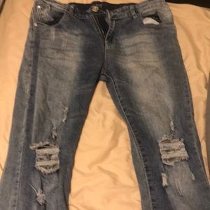Light washed jeans